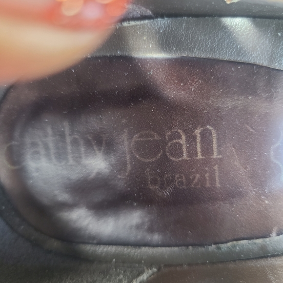 Brown open toe heels - Picture 9 of 9